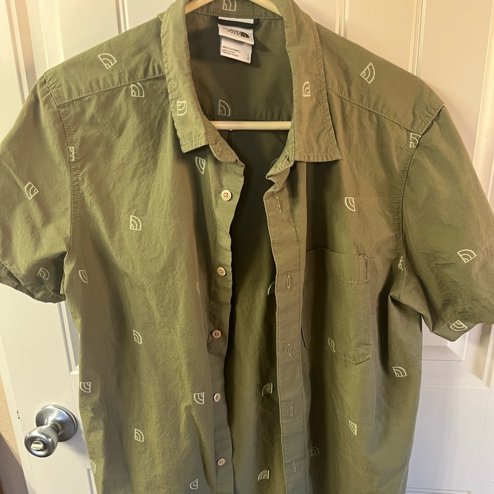 The North Face button down